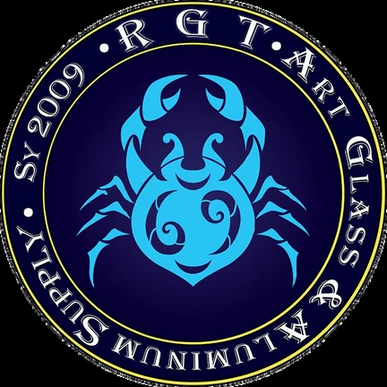 RGT Art Glass & Aluminum Supply logo