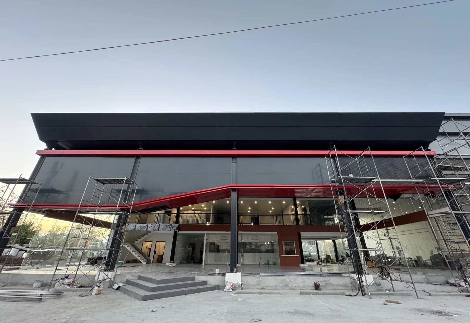 Isuzu Tarlac commercial glass facade project